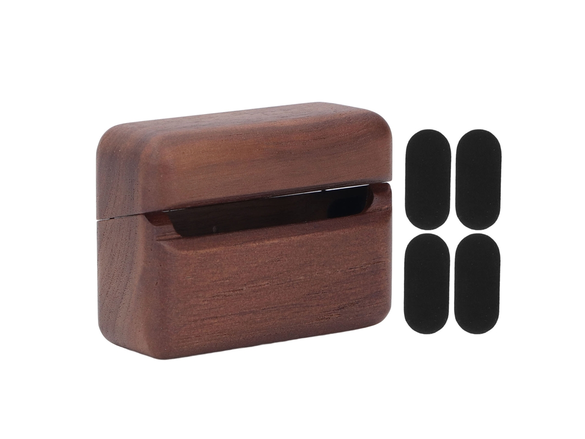 Aetheria capa Protetora de Madeira para Fones de Ouvido Bluetooth Freebuds Pro3 Resistente a Quedas