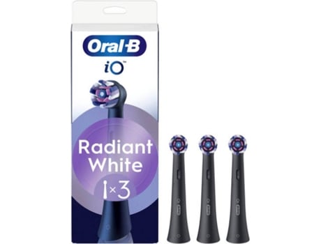 Recarga Escovas Dentes IO Radiant Preto (3 unidades)