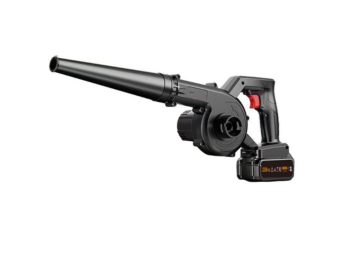 2-in-1 Electric Blower Vacuum Cleaner 21v 2 Batteries 150mph 706cfm