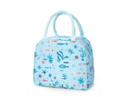 (oceano) Bolsa Térmica Para Almoço Com Estampa De Desenho Animado, Ideal Para Piqueniques E Viagens