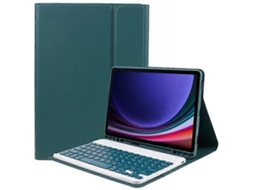 Sk X710 Compatível Com Samsung Galaxy Tab S9 Teclado Bluetooth Fino Antiqueda Pu Capa Para Tablet Facpoet (x710 / 716b / 718u)