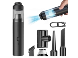 Lurelia Aspirador Portátil Sem Fios Para Carro, 12000 Pa, 19000 Pa, 200 W, 2000 Mah, Sopro, Preto