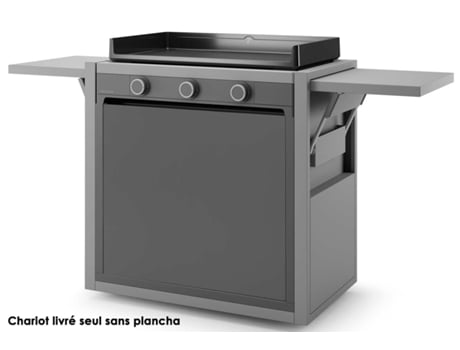 Carrinho para Plancha FORGE ADOUR Cinza Chmaf75