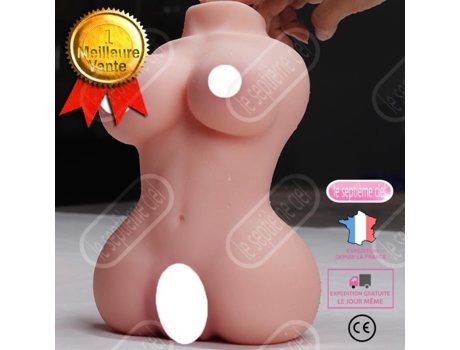 Lsc® Molde De Simulação Meio-comprimento Boneca De Silicone Produtos Para Adultos Brinquedos Sexuais Dispositivo De Masturbação Masculina