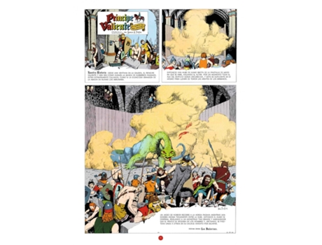 Livro Principe Valiente 13: 1961 - 1962 de Harold R. Foster (Espanhol)