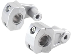 Adaptador de Elevação Guidão Braçadeiras para Guidões Motocicleta 22 Mm Fixação Design Científico Aumentar