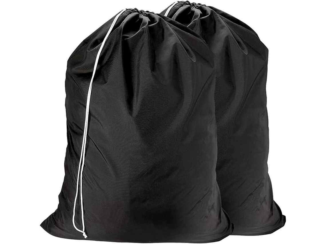 Saco grande preto para prendedores de roupa BRILVIBERA