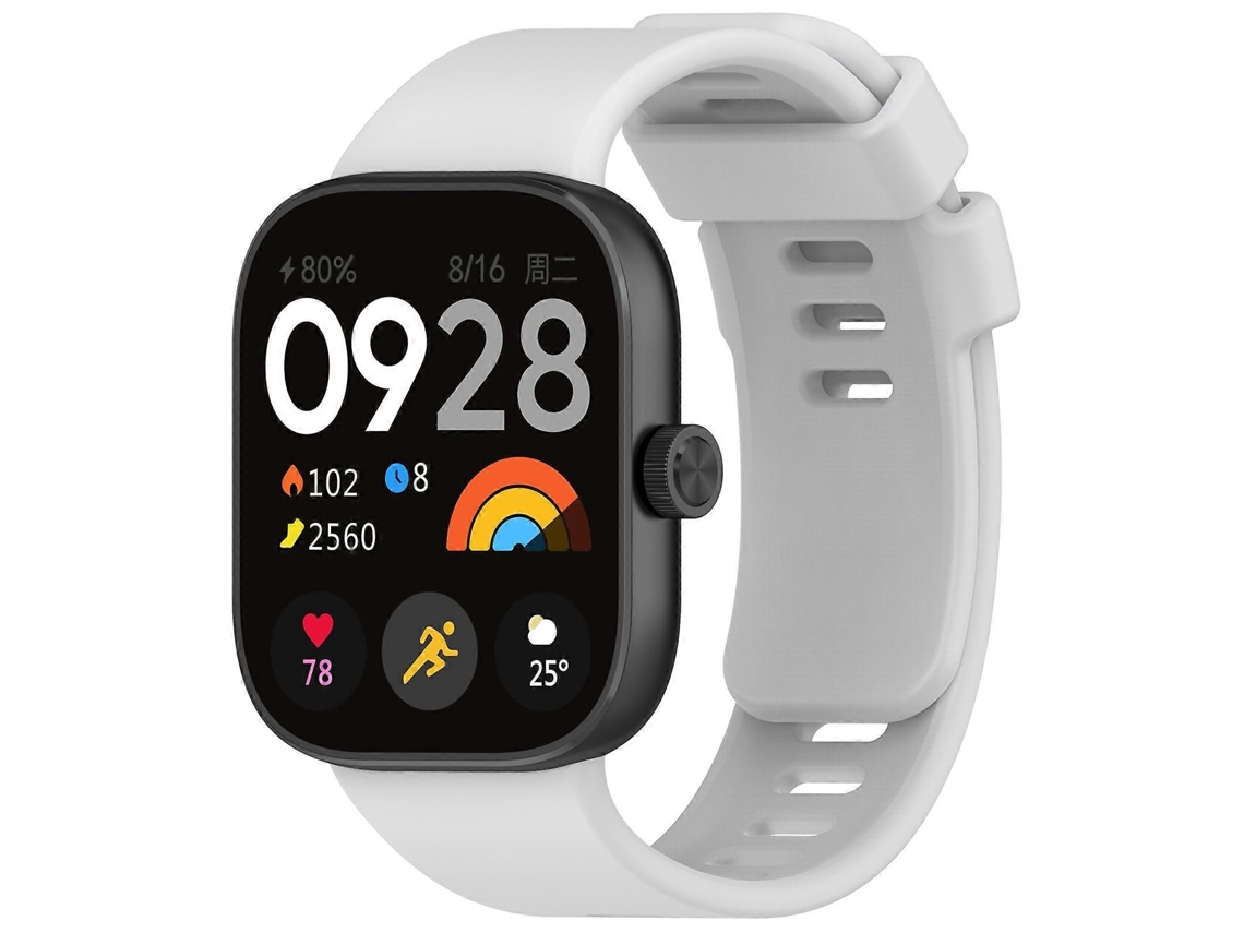 Pulseira Esportiva De Silicone De Cor Sólida Para Redmi Watch 4