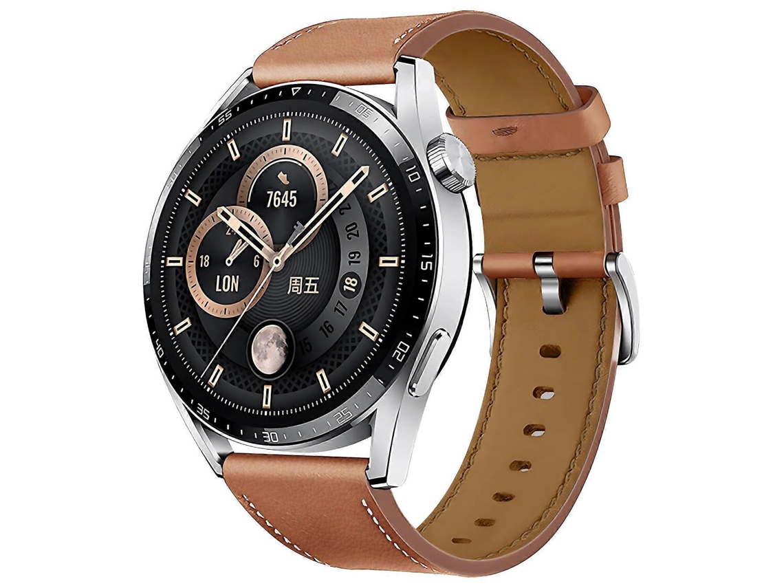 Pulseira De Couro Com Botão De Pressão Para Huawei Watch Gt 5 41mm