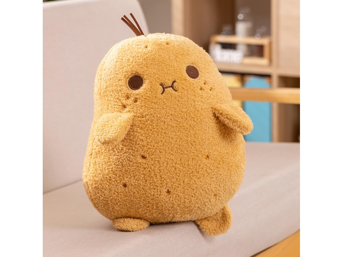 Fofa de Batata Doce Pelúcia, Kawaii, Almofada Decorativa Pelúcia,