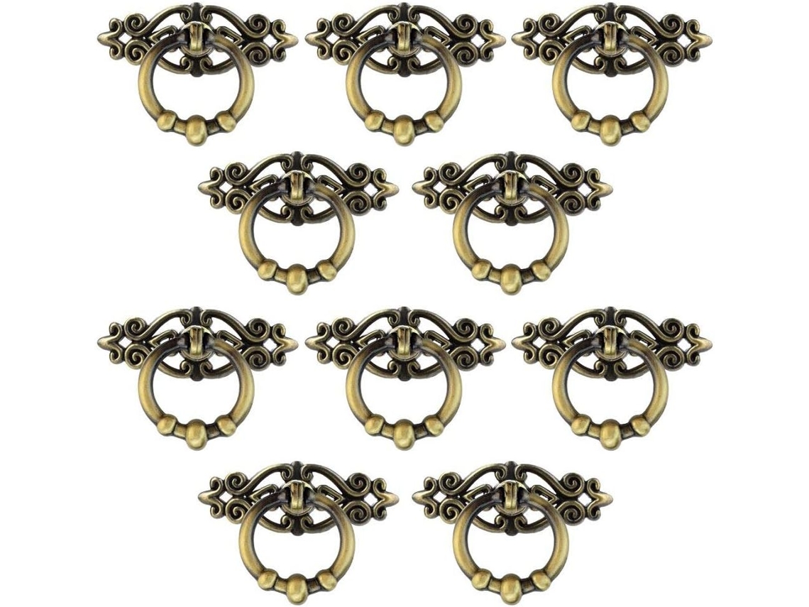 Conjunto de 10 Gavetas para Armário com Parafusos BRILVIBERA