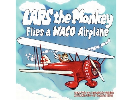 Livro Lars the Monkey Flies a Waco Airplane de Meaghan Fisher (Inglês)