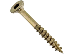 Parafuso Rocket Cabeça Escareada Em Estrela 6 X 120 Mm Anti Rachadura Pacote De 50 Peças