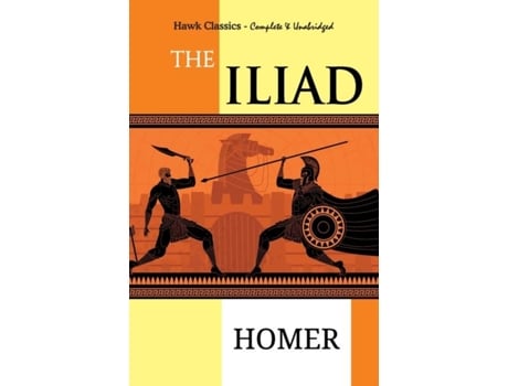 Livro The Iliad de Homer (Inglês)