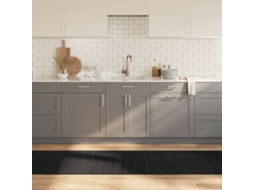 Vidaxl Tapete Retangular 70x500 Cm Bambu Preto