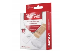 Universal Adhesive Bandage Set By Skin Aid, 24 Pieces Paso Trading