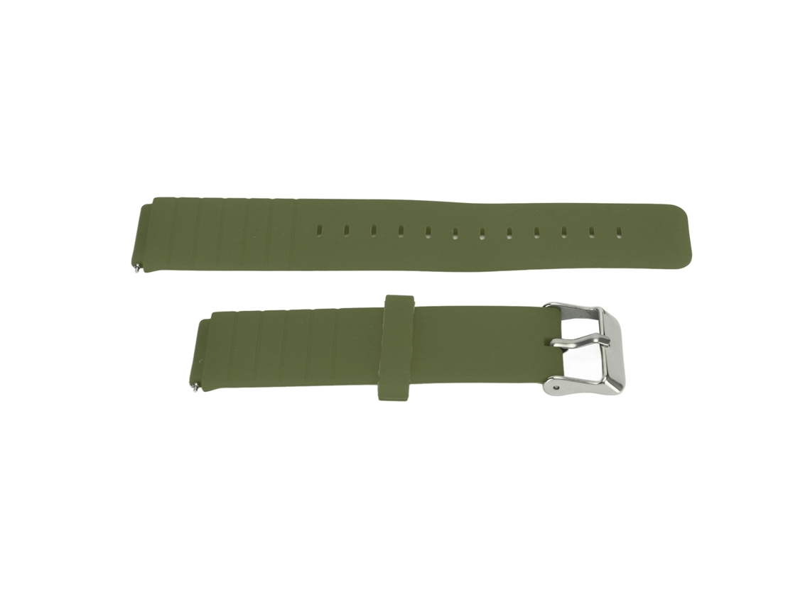 Pulseira de Substituição Silicone Ajustável com Liberação Rápida para T1 Verde Od