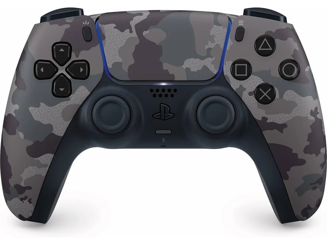 Comando sem Fios SONY PLAYSTATION DualSense Grey Camouflage (PS5 - PC)