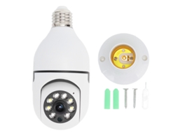 Câmara De Segurança Wifi Sem Fio 3mp 360° Rotação Casa Exterior 110-240v