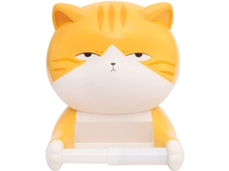 Suporte de Papel Higiênico de Gato Pvc S/MARCA