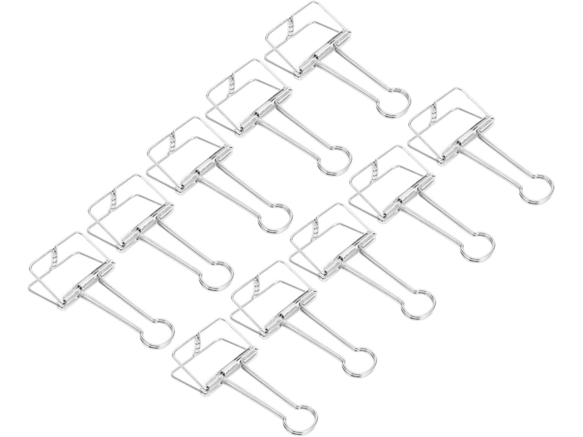 Mini Clips Gloglow, Clips De Metal Documentos, Design De Fixação Forte, Perfeitos Uso No Escritório, Tamanho