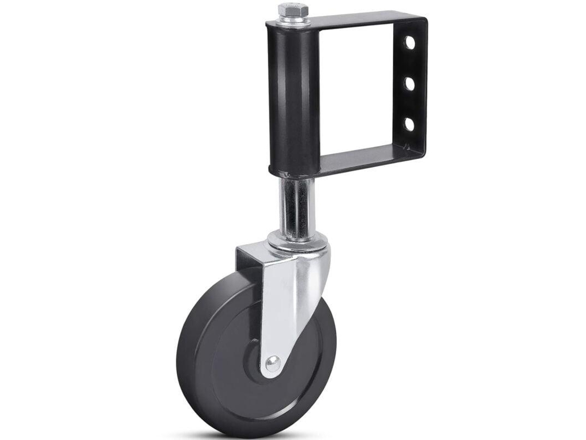 Choyclit - Roda de suporte para portão giratório com mola de alta resistência para portões de madeira e metal da Ehstmind