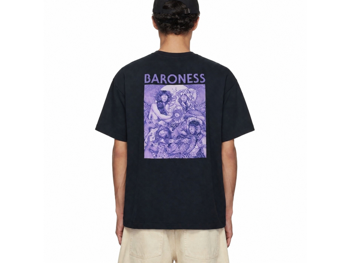 Baroness Purple T-shirt Unisex Adults Size:xxxl