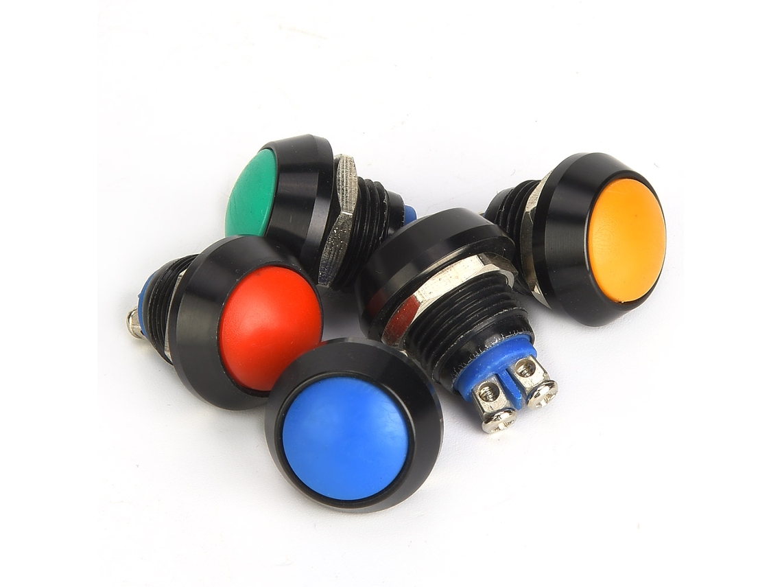 Botão de Reset Metal Ip65 3a/250vac