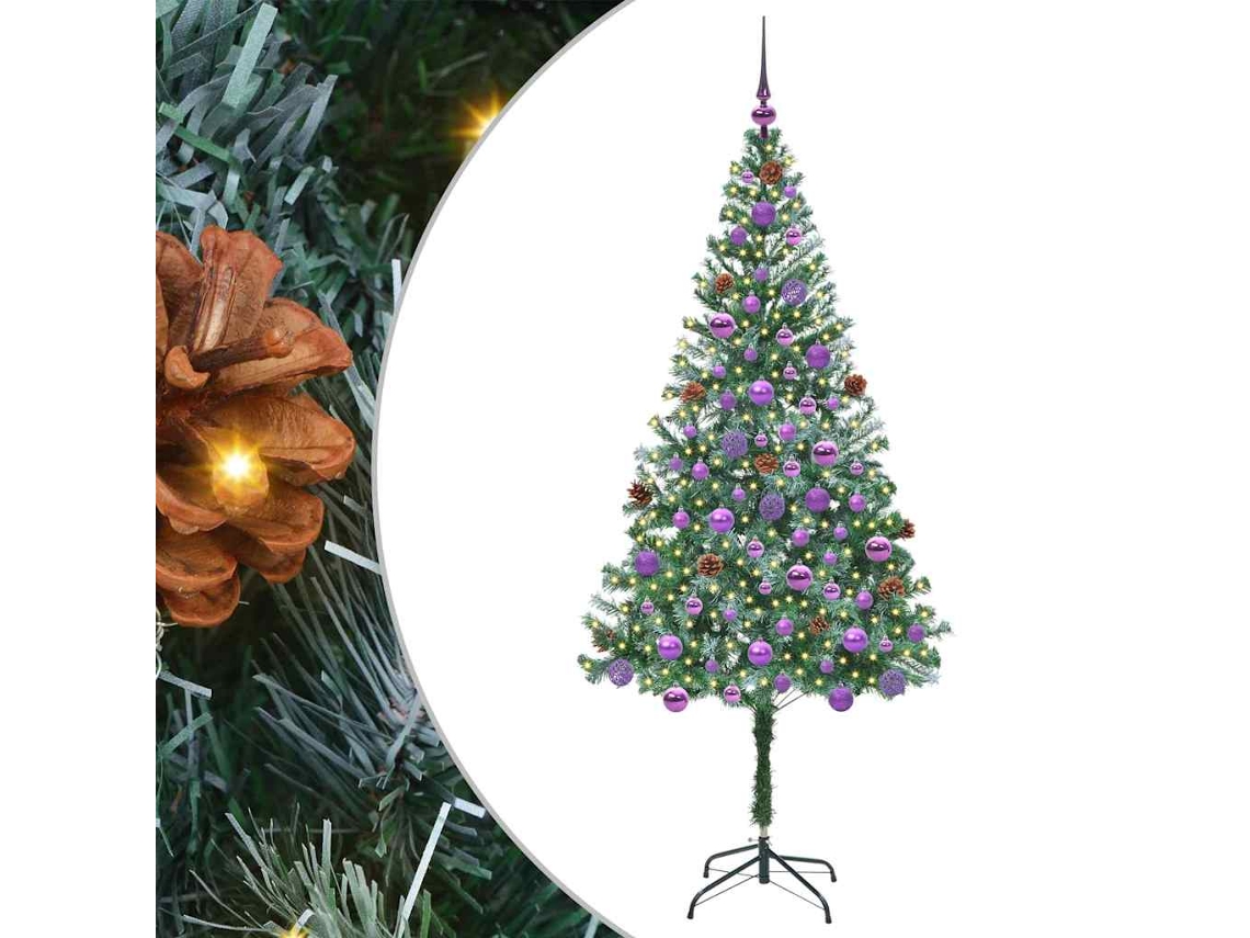 Peça Decorativa Vidaxl Verde Pvc (180 Cm)