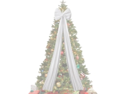 Laço Extra Grande Para Árvore De Natal, 200 Cm, Decoração Sazonal |