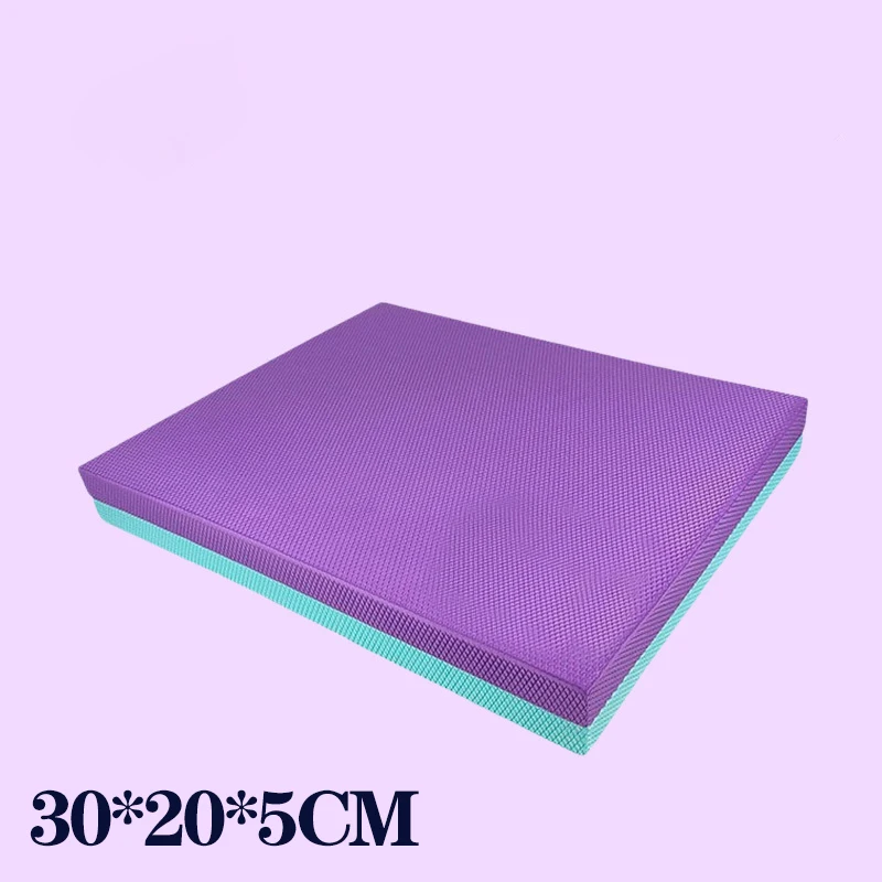 (azul-roxo) Almofada De Equilíbrio, Apoio Para Tornozelo E Joelho, Almofada Acolchoada, Tapete De Ioga Para Fitness