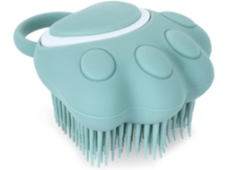 Escova Silicone Banho Pet Shampoo Massagem