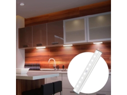 Refletor Led, 18 Cm, Sensor De Movimento, Para Destaque Em Teto, Jardim, Fachada Ou Áreas Exteriores