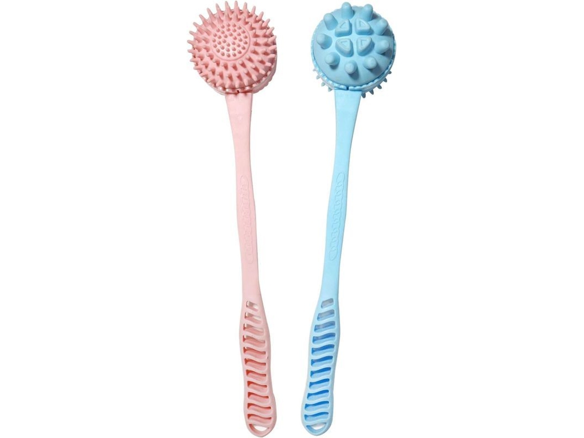2 Pcs Martelos Manuais De Massagem Para Costas, Pernas, Braços E Corpo Em Plástico De Mão Longa