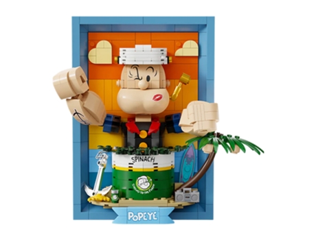 Figura Pantasy POPEYE 3 Retrato Conjunto Montável 416 Pçs