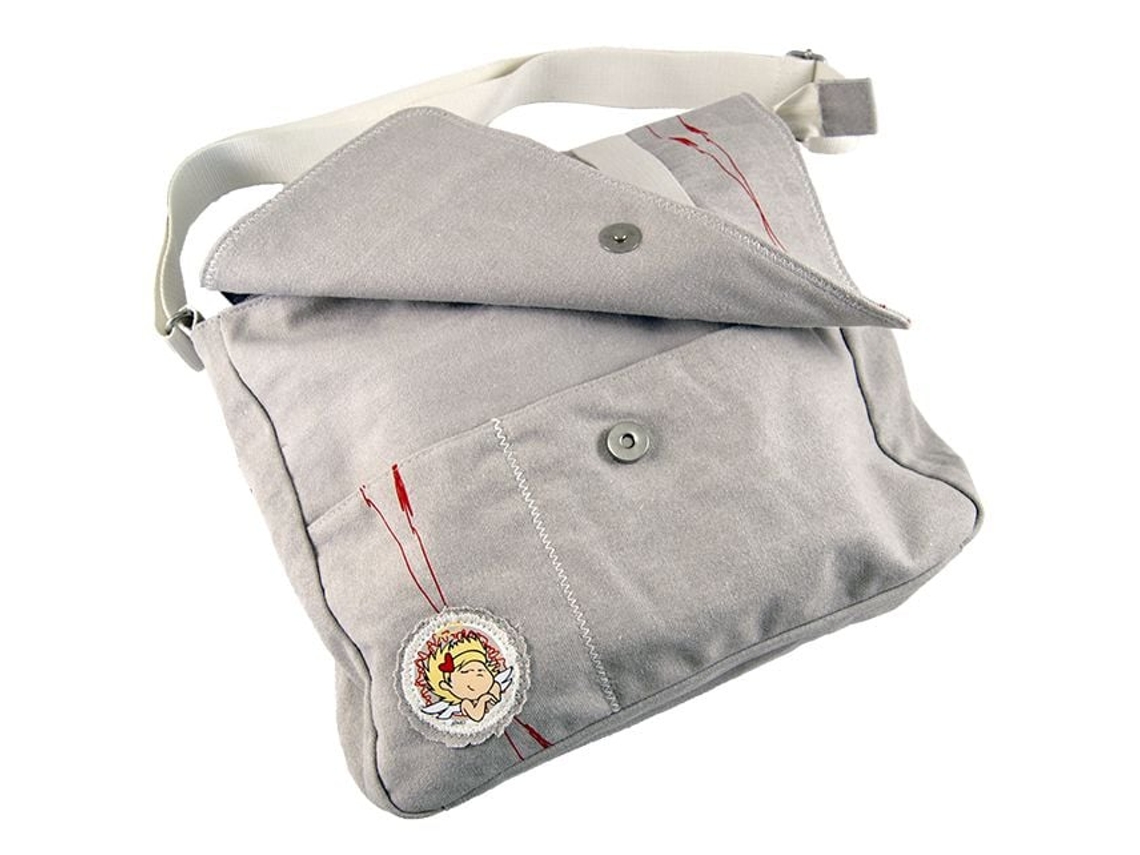 Bolsa De Ombro Infantil Nici Com Estampa De Anjo Bolsa Infantil Colorida Com Alça Ajustável.