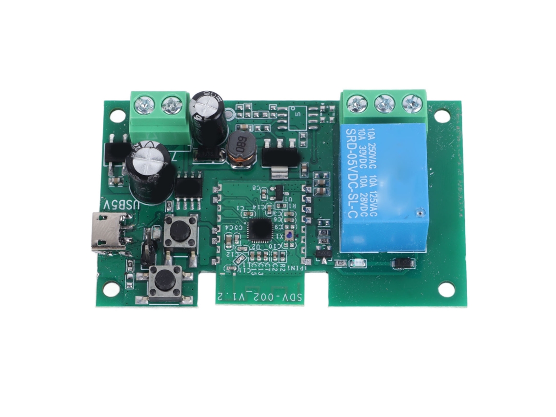Módulo Relé Inteligente Com Interruptor, Controle App, Inching E Auto-bloqueio, 7-32v