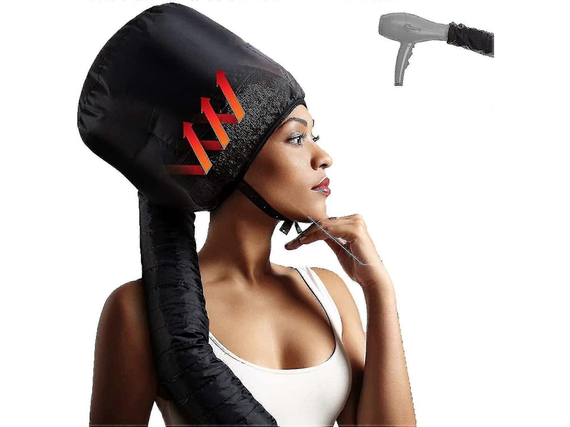 Touca para Secador de Cabelo, Acessório Cabelo com Capuz Acelerar o Tempo Secagem em Casa, Touc a Usada GOKOCO