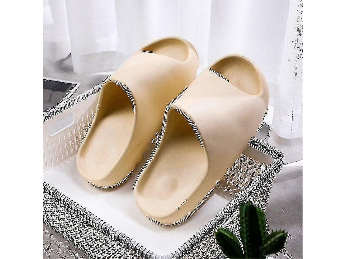 2026 chanclas Unisex para Casa Y Exterior Primavera/verano Material Caucho Suela Plana Talla Verdadera Modelo 502 Yeezy Slides