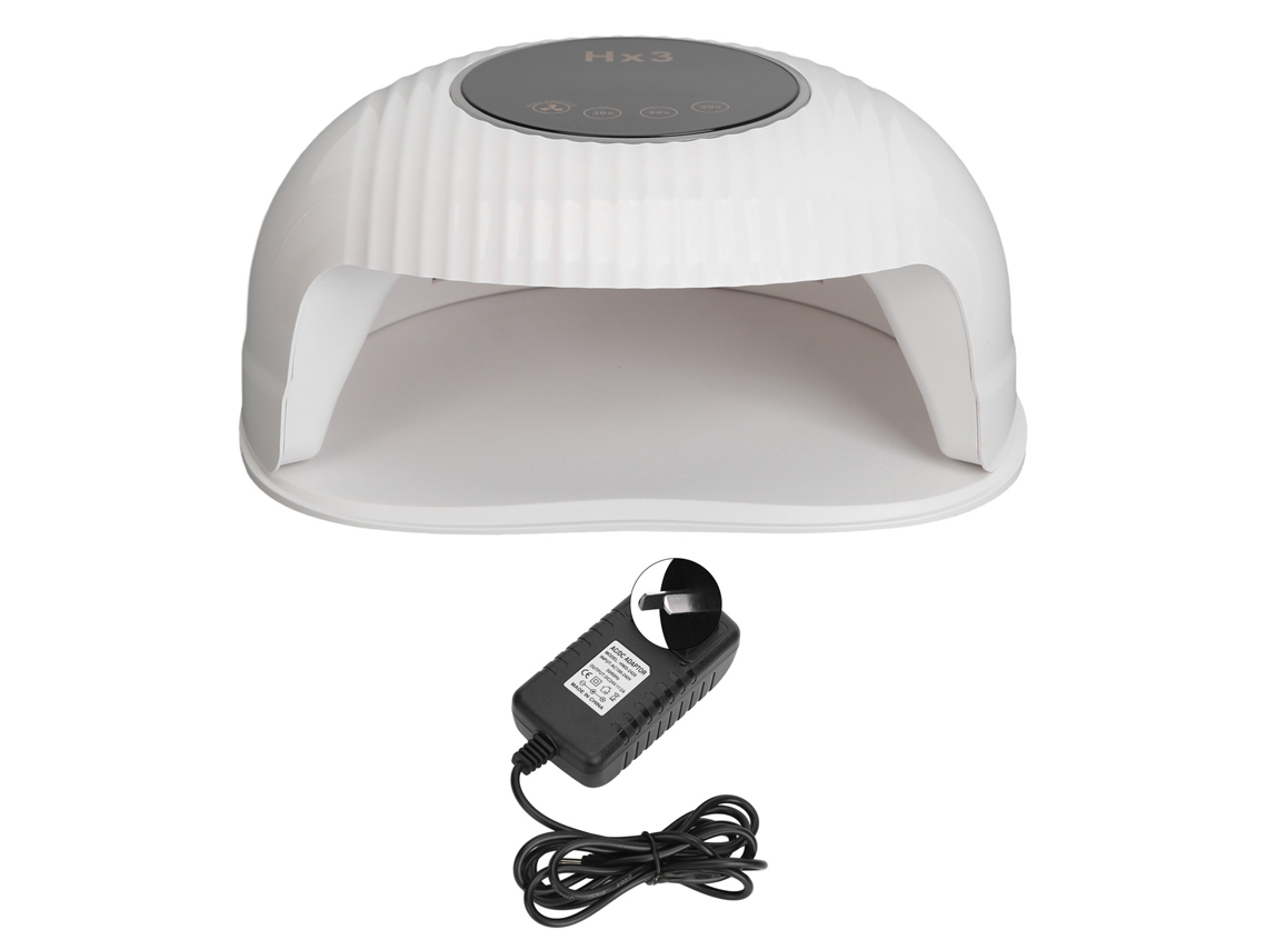 Lâmpada De Unhas Uv Led 120w Secagem Rápida 30s Luz Colorida Base Desmontável Plug Au 100-240v