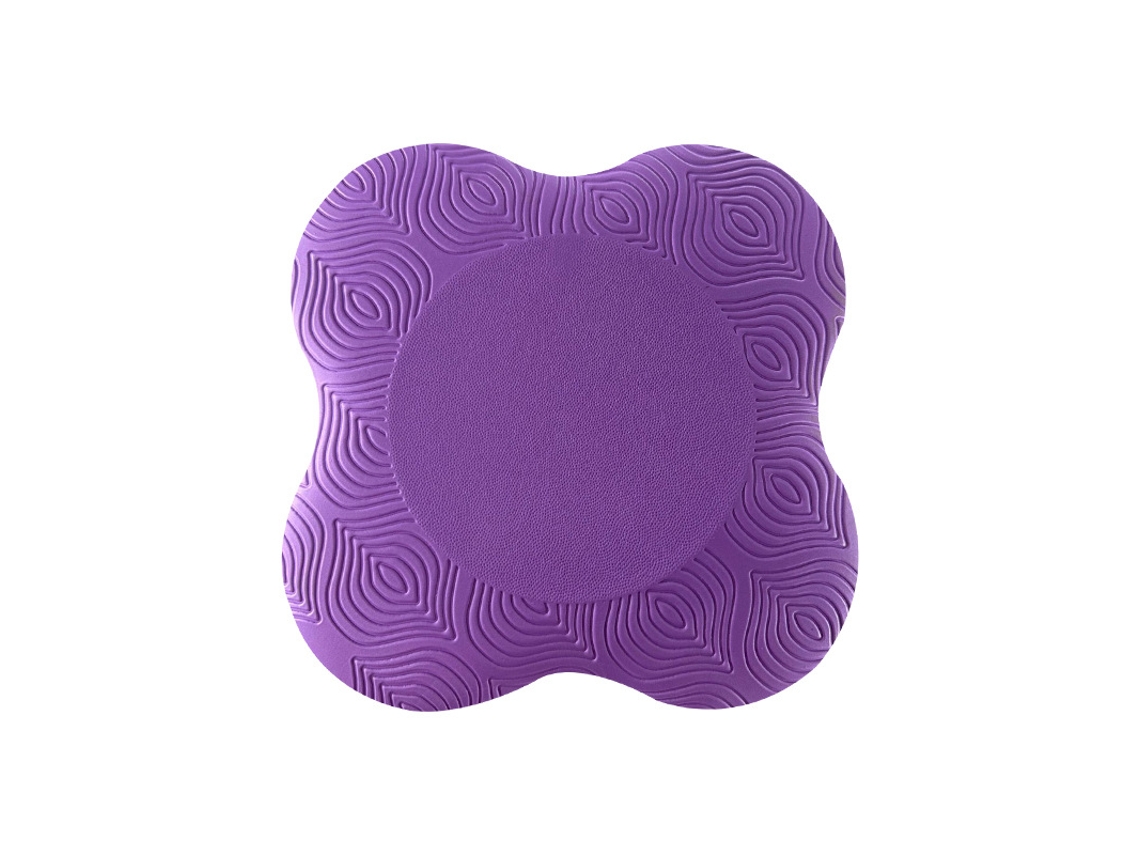 Joelheiras Yoga Conjunto 2 Acessórios Mulheres Homens Cotoveleiras Roxo