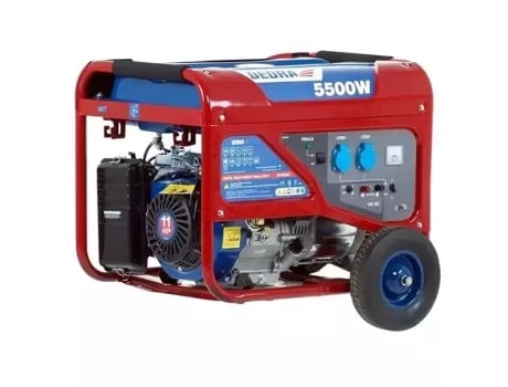 Degb6500k Motor Gerador 5000 W 25 L Gasolina Vermelho Dedra