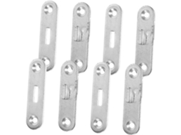 Eringogo 4 Pares De Para Grades Cama, Maior E Suporte, Fácil
