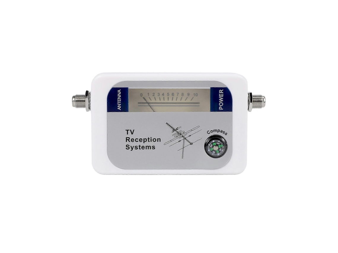 Localizador Dvb, T, Medidor De Intensidade Sinal Antena Tv Terrestre Digital, Branco Perfeito