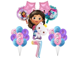 Decoração Para Festa De Aniversário De Gatos Da Casa de Bonecas Gabby, Talheres Descartáveis, Guardanapos, Toalhas De Mesa, Copos, Balões, Acessórios Para C