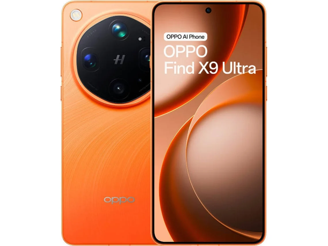 Smartphone OPPO Find X9 Ultra (8.62'' - 12 GB - 512 GB - Laranja)