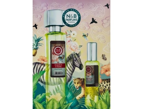 Coffret Natal Nb Perfume Mulher Grapefruit E Vanilla R50 150 Ml 50 Ml Natur Botanic By Prady