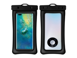 Mobile Phone Waterproof Bag Double Airbag Diving Swimming Rainproof Black