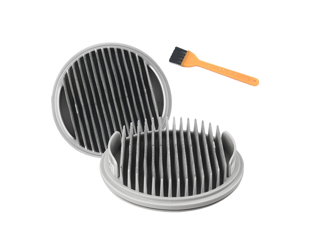 2 peças filtro hepa para xiaomi roidmi sem fio f8 inteligente aspirador de pó portátil substituição eficiente filtros hepa peças xcqlx01r