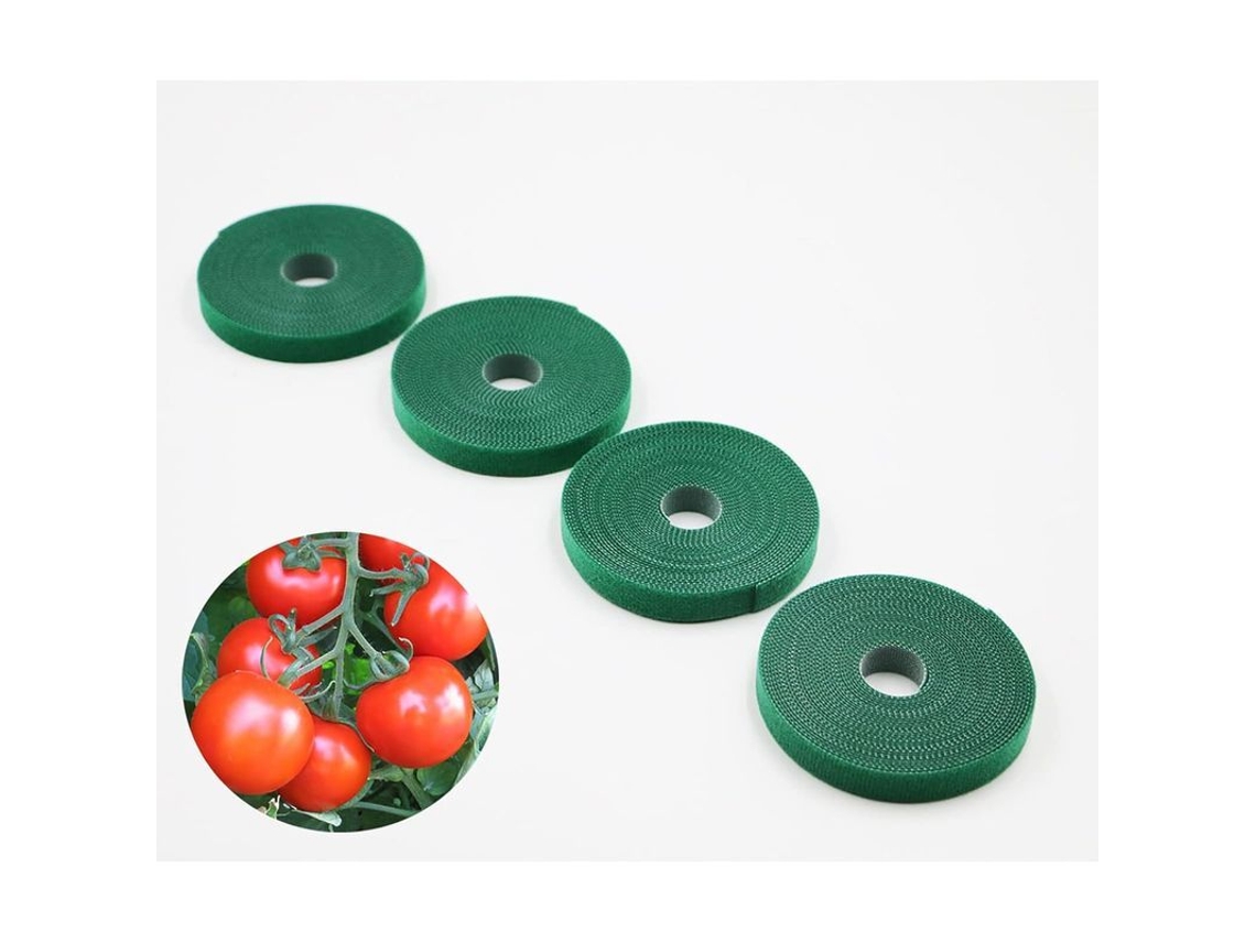 Ataduras para Plantas Linjou, Reutilizáveis, 4 Rolos de 5m, para Tomate, Uva e Jardim | S/MARCA